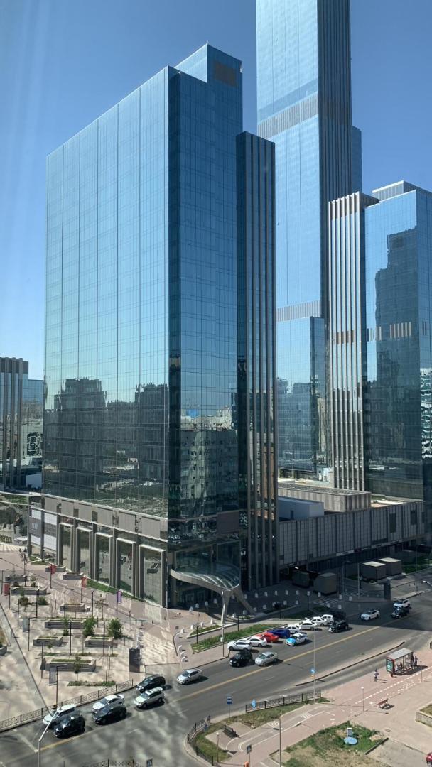 Квартира С Видом На Abu Dhabi Plaza Astana Exterior foto